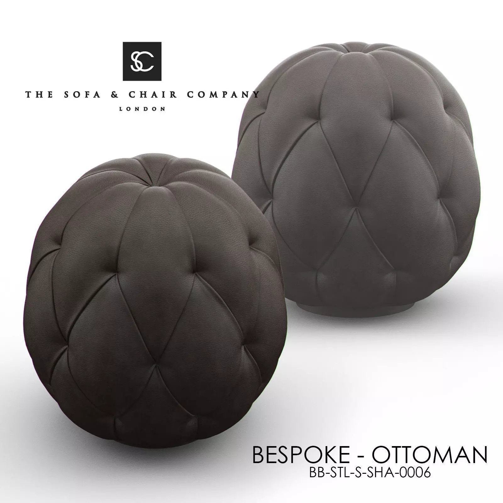 BESPOKE Ottoman BB-STL-S-SHA-0006 3D model_0