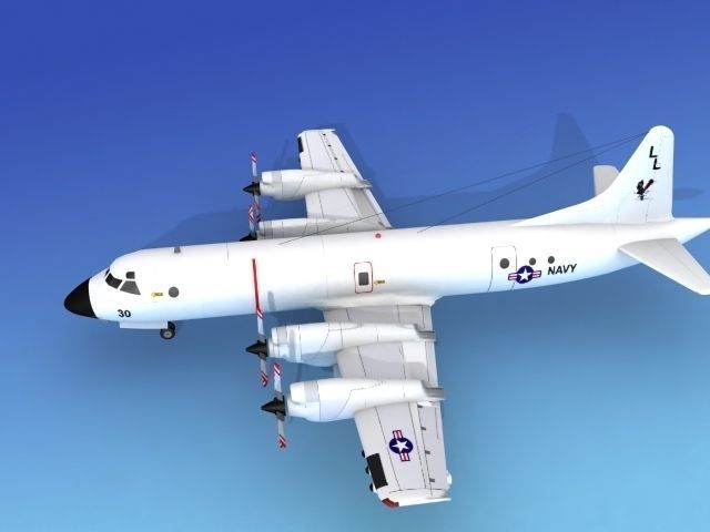 Lockheed P-3 Orion US Navy 5 Hp 3D model_11