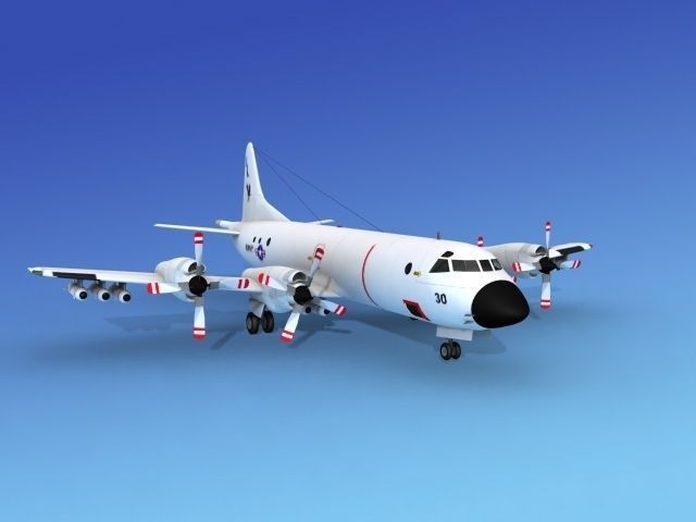 Lockheed P-3 Orion US Navy 5 Hp 3D model_5