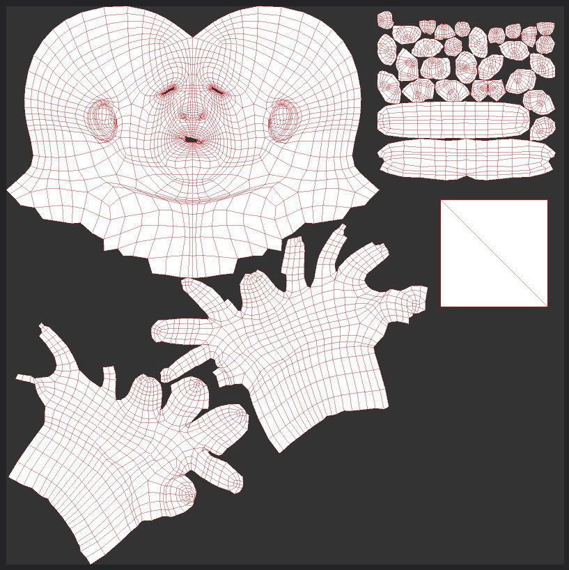 Young Man Low-poly 3D model_15