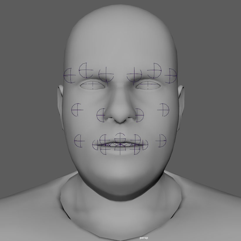 Young Man Low-poly 3D model_14