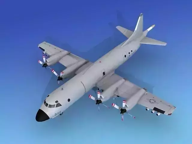 Lockheed P-3 Orion US Navy 7 Hp 3D model