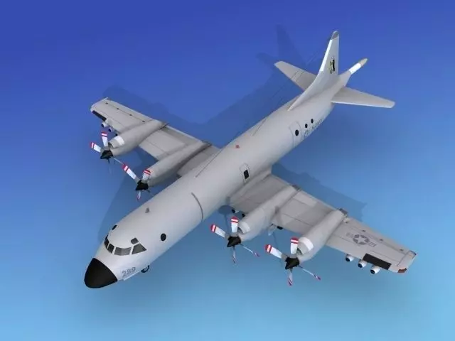 Lockheed P-3 Orion US Navy 9 Hp 3D model