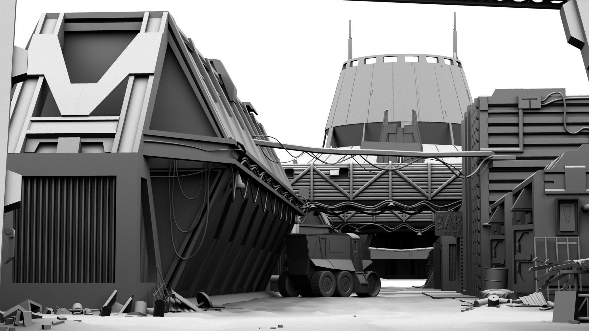 HADLEYS HOPE COLONY SET 3D model_20