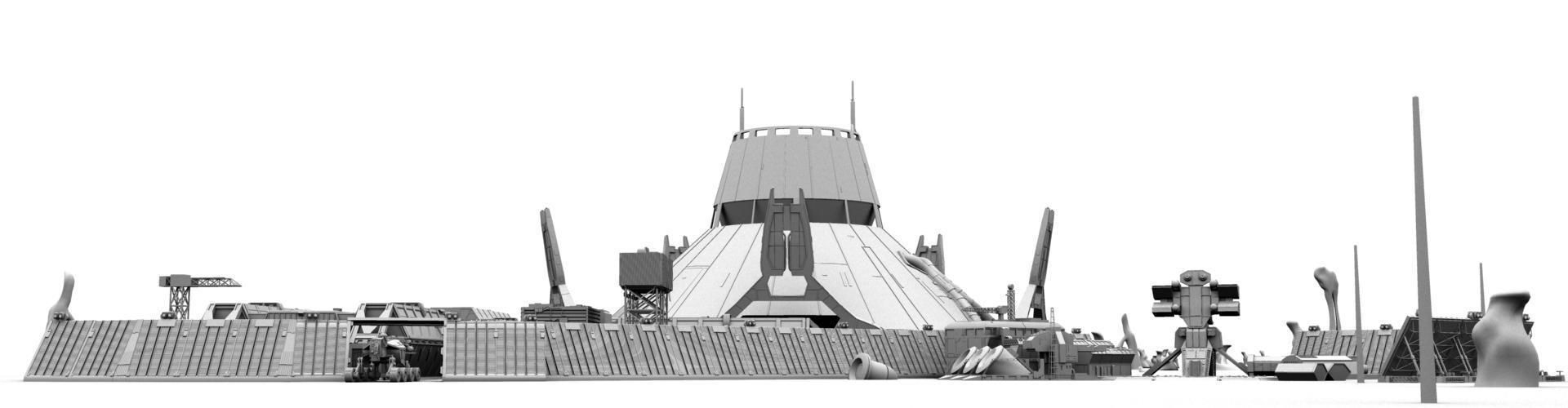HADLEYS HOPE COLONY SET 3D model_2