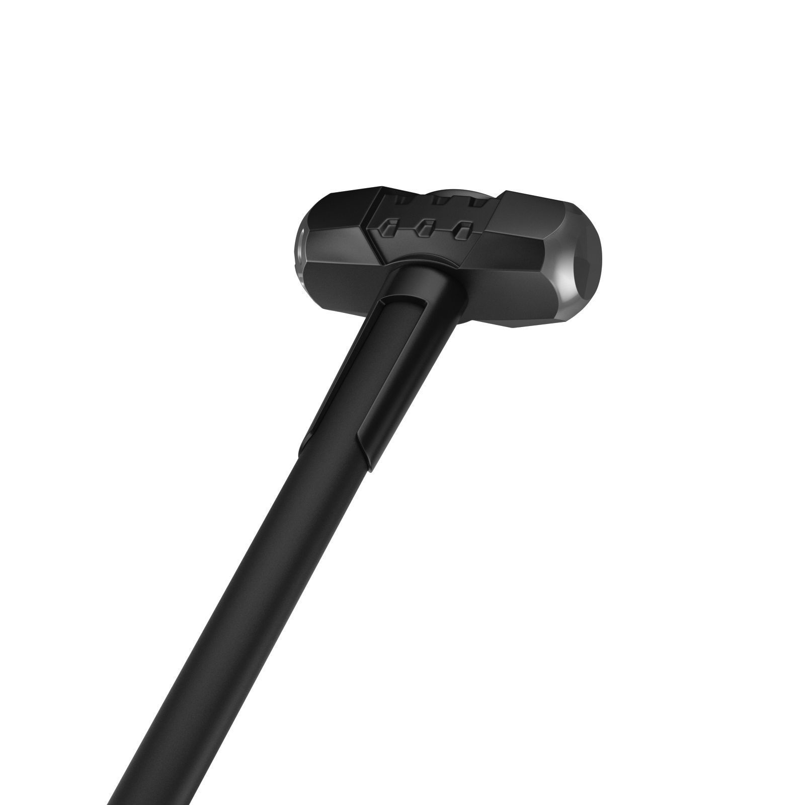 Yellow Sledge Hammer 3D model_7