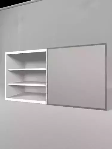 Besta 1200x400x640 weiss