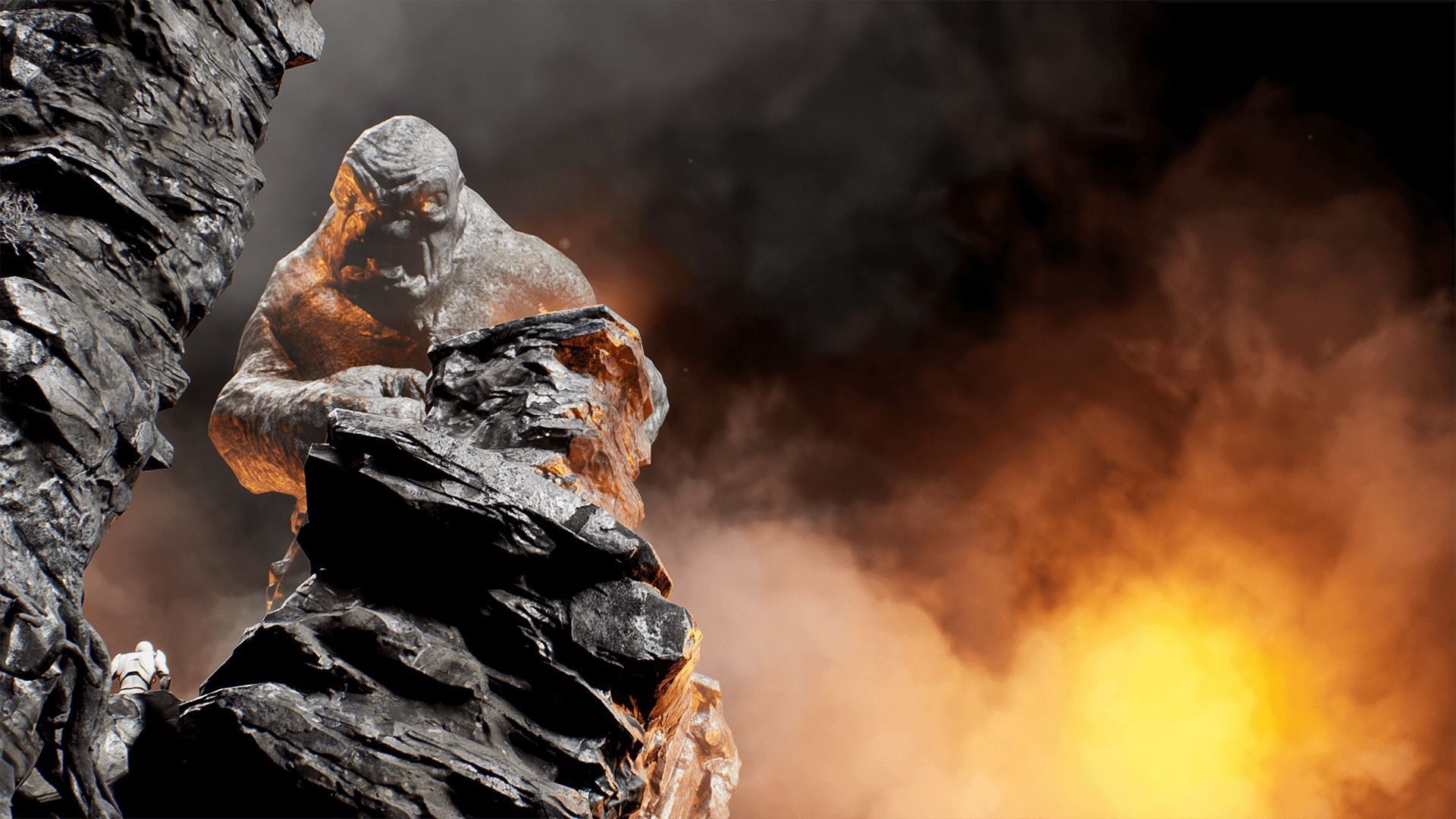 Ancient Cavern Set III - Unreal Engine Asset Pack Low-poly 3D model_17