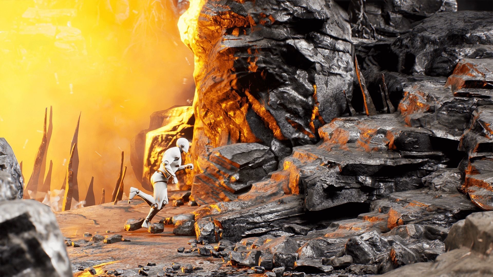 Ancient Cavern Set III - Unreal Engine Asset Pack Low-poly 3D model_22