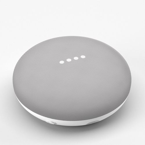 Google Home Mini Chalk 3D model
