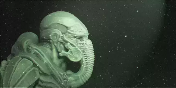 Giger Mask 3D print model