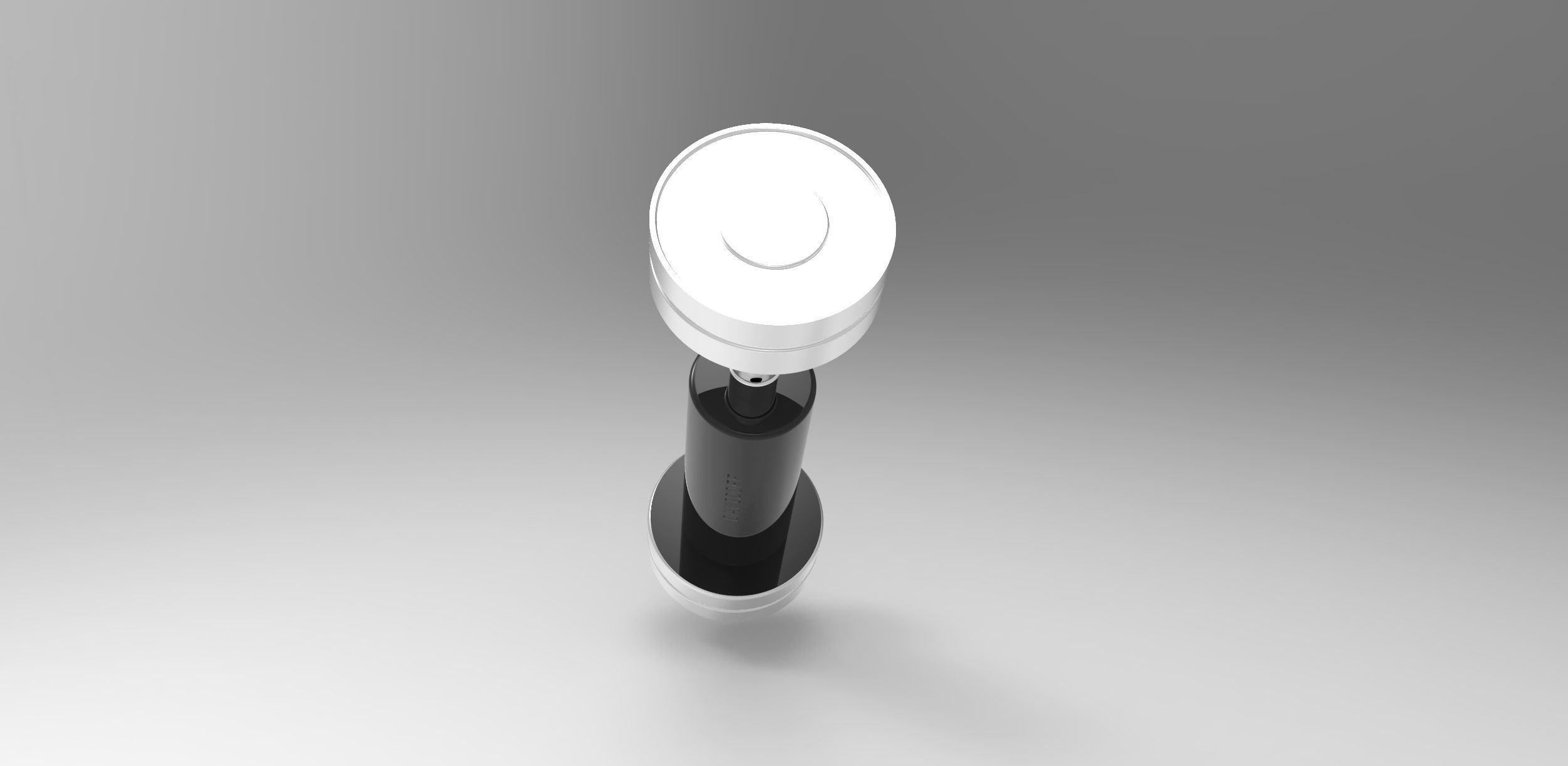 Perfume silver pen Free 3D model_2