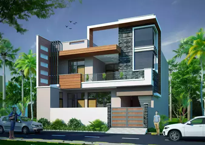 House Model modern design in chennai