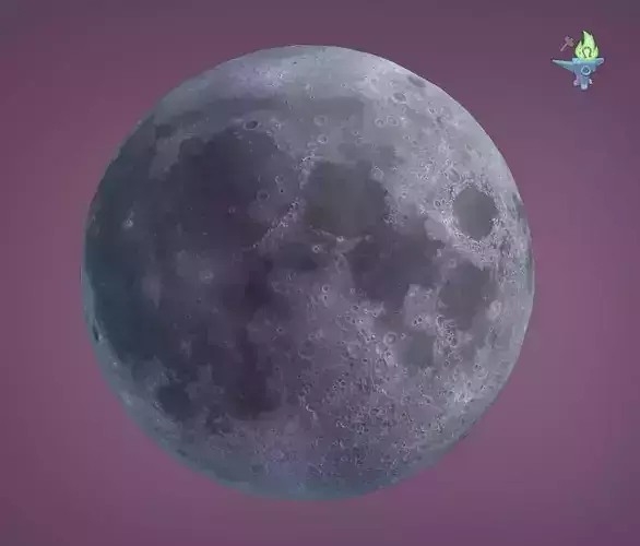 Low Poly Moon