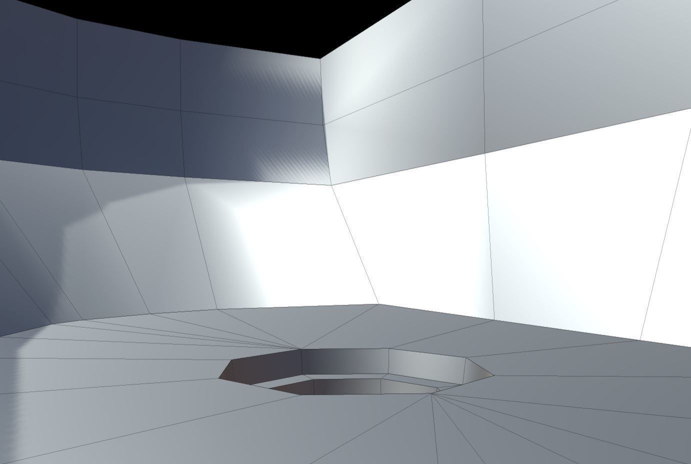 Low-Poly Sink bathroom with two faucets Low-poly 3D model_99