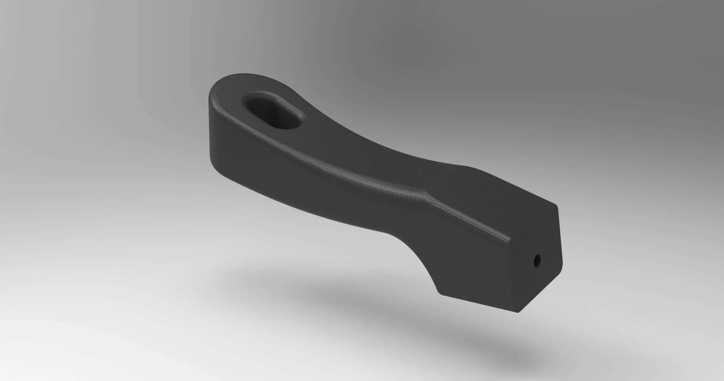 Frying Pan Handle Free 3D model