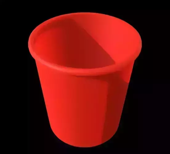 Plastic Bin Mid-Poly  