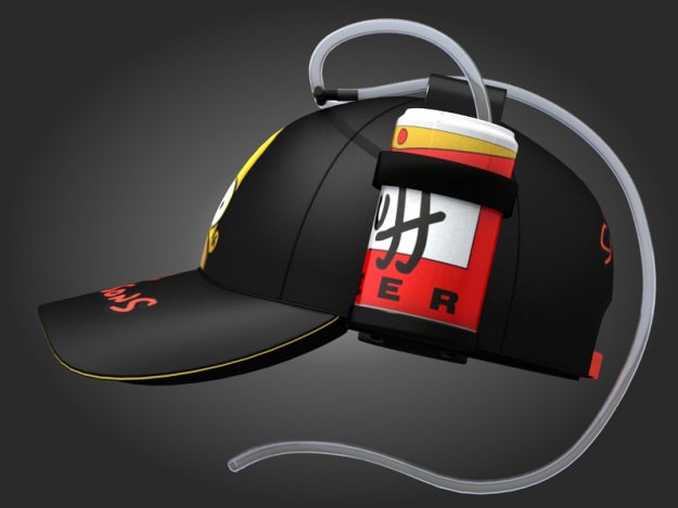 Homer beer hat 2 3D model_1