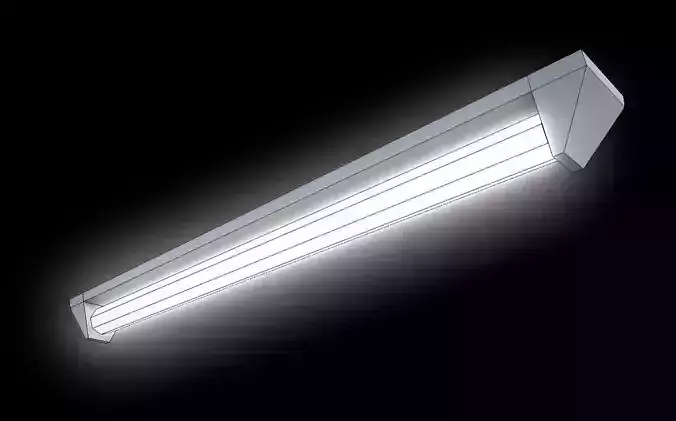 Low-Poly Ceiling Lamp