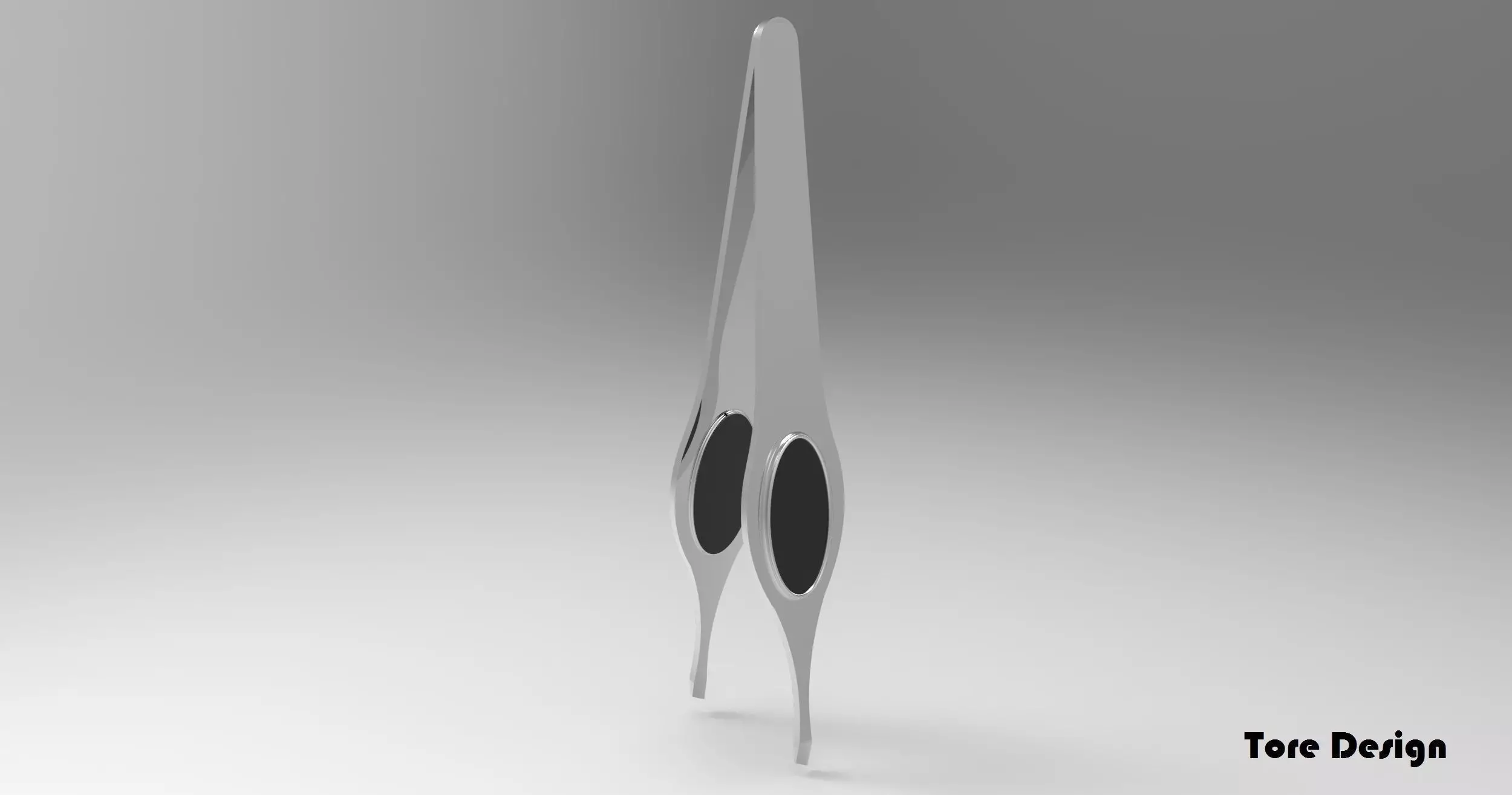 Tweezer pair of scissors Free 3D model