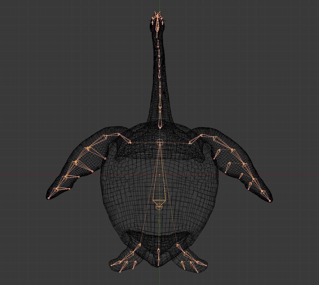 Turtle Low-poly 3D model_25