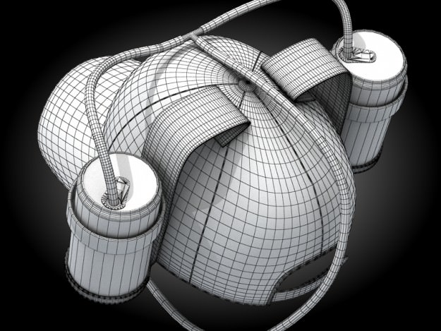 Homer beer hat 1 3D model_6