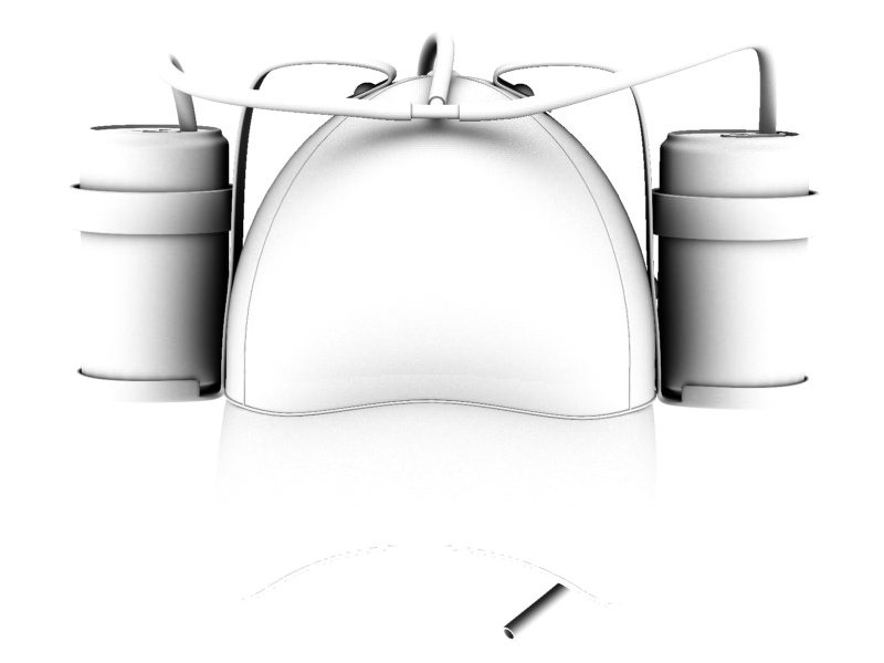 Homer beer hat 1 3D model_7