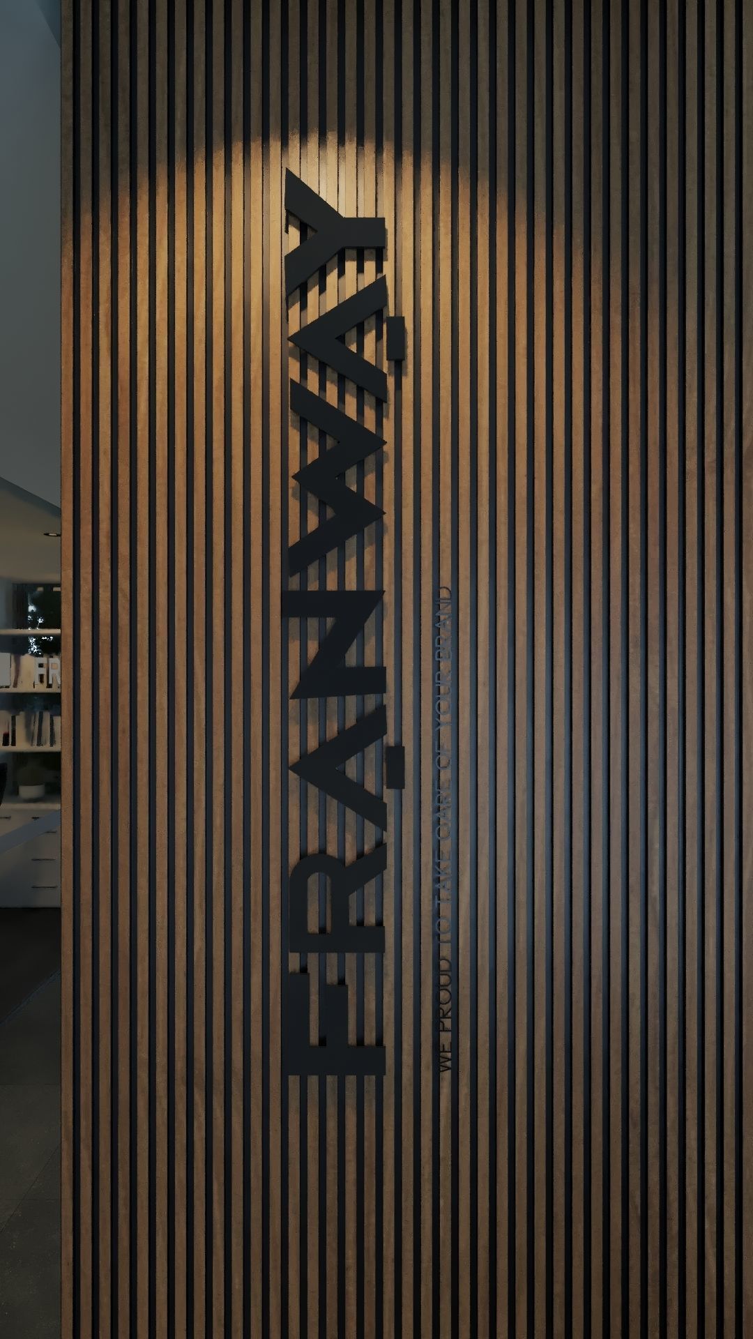 Modern Office Space 3D model_9