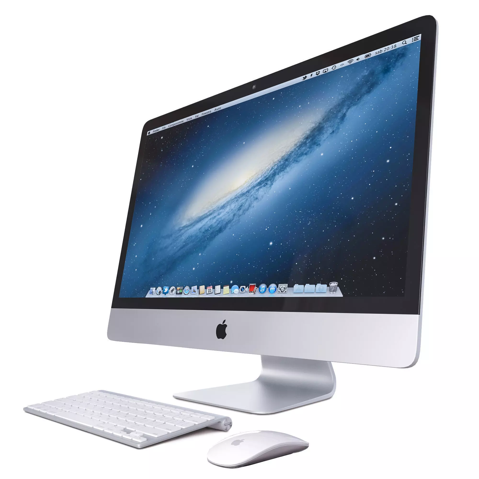 Apple iMac 3D model_0