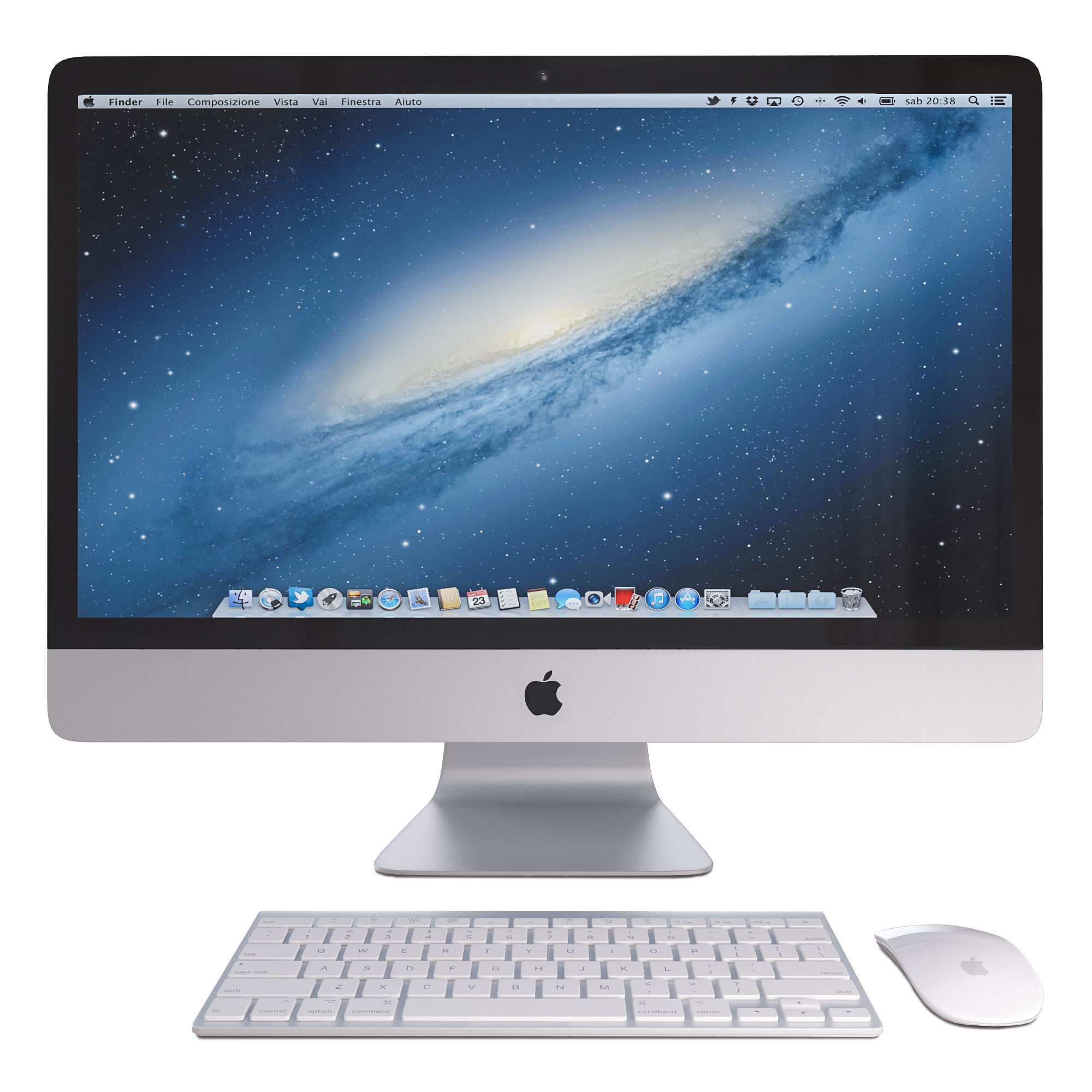 Apple iMac 3D model_2
