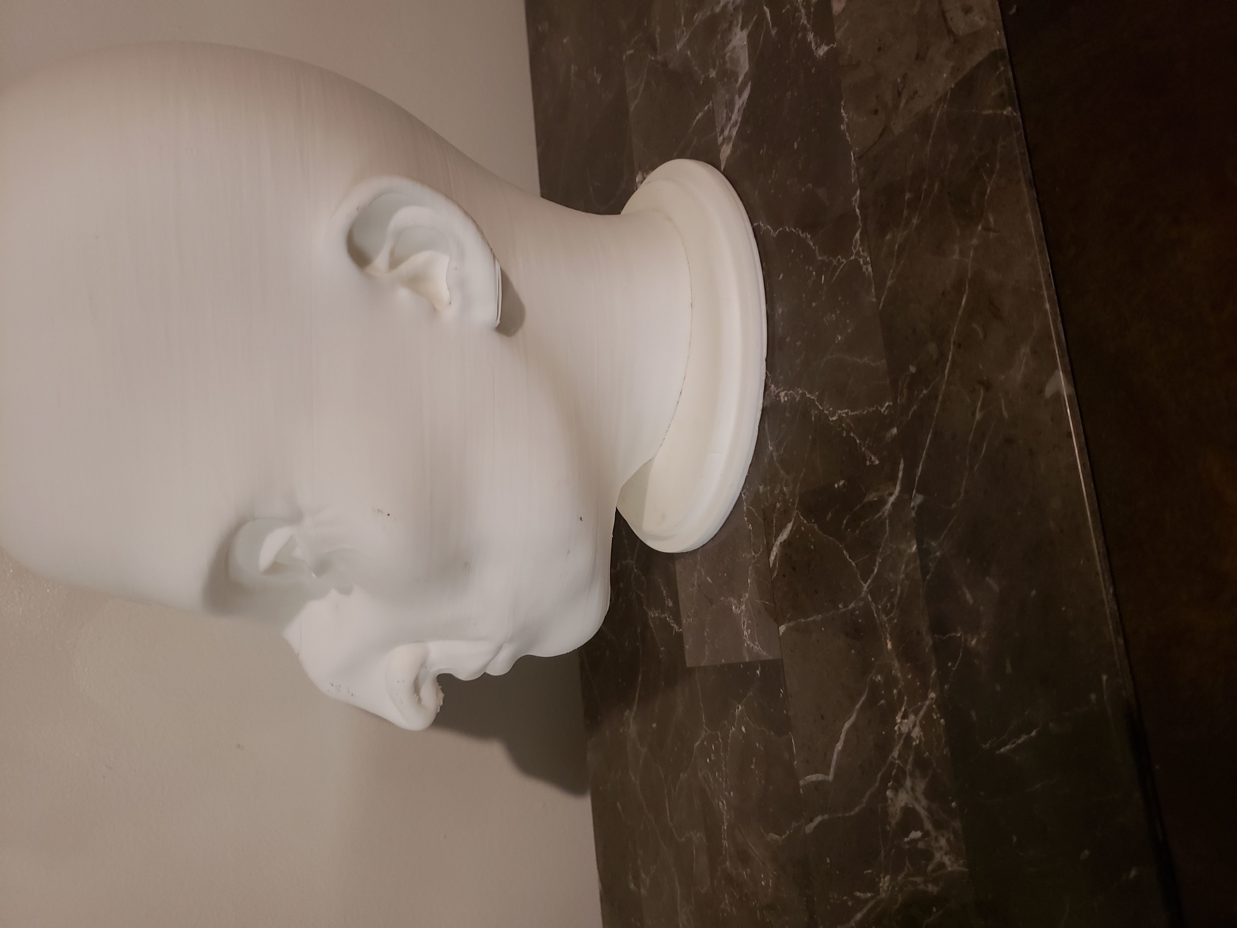 Valak The Nun head ready to print 3D print model_7