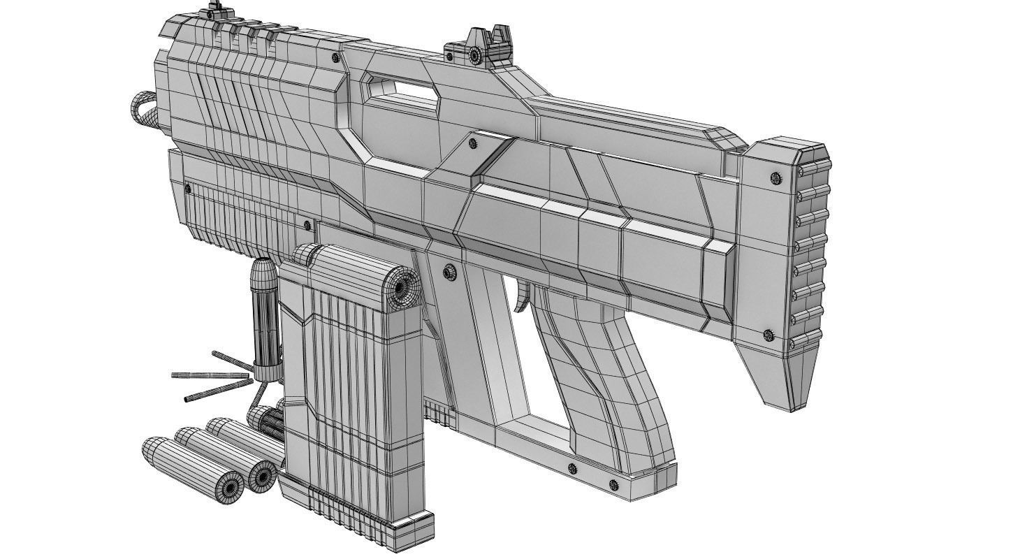 Plasma Grenade Launcher 3D model_9