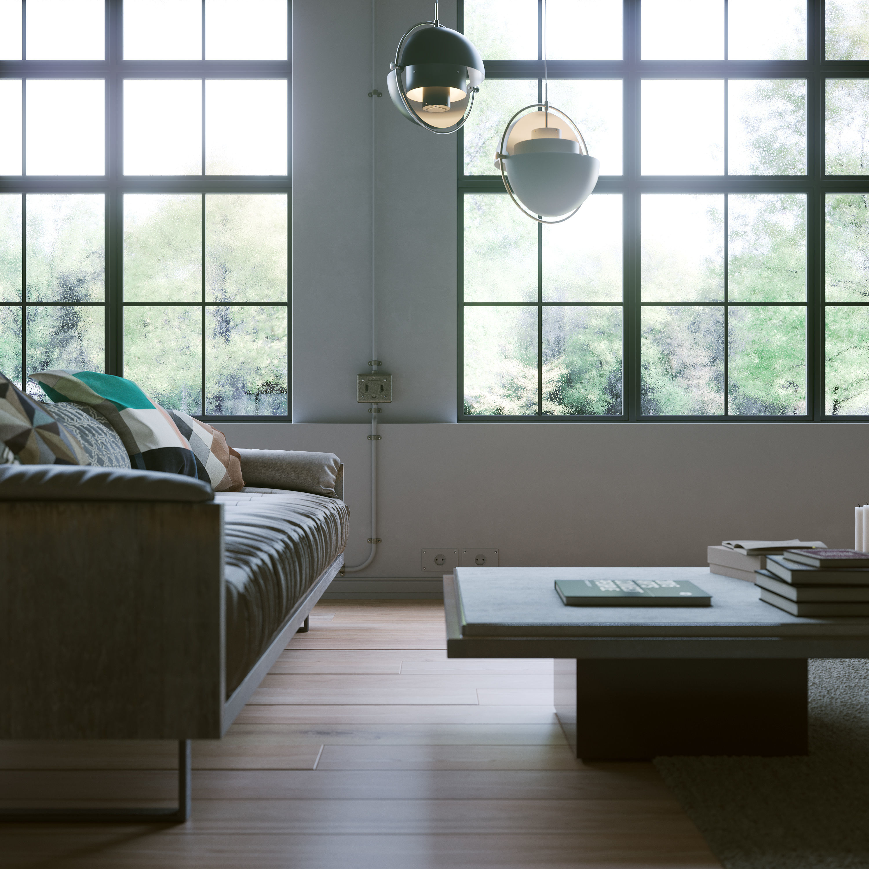 Industrial Loft 3D model_10