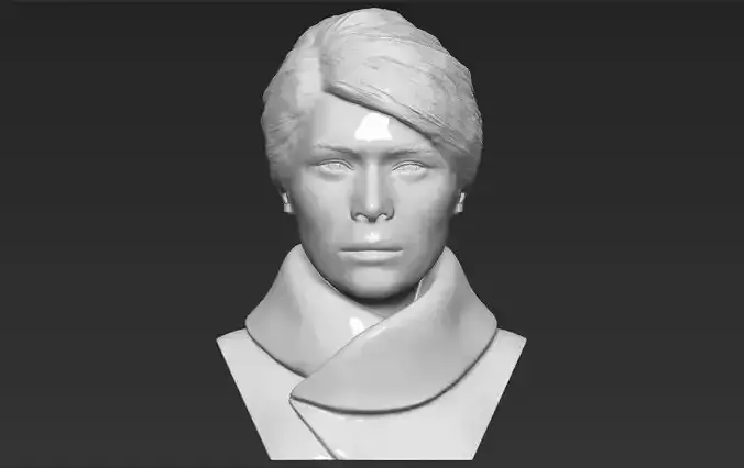 Melania Trump bust 3D printing ready stl obj formats 3D print model
