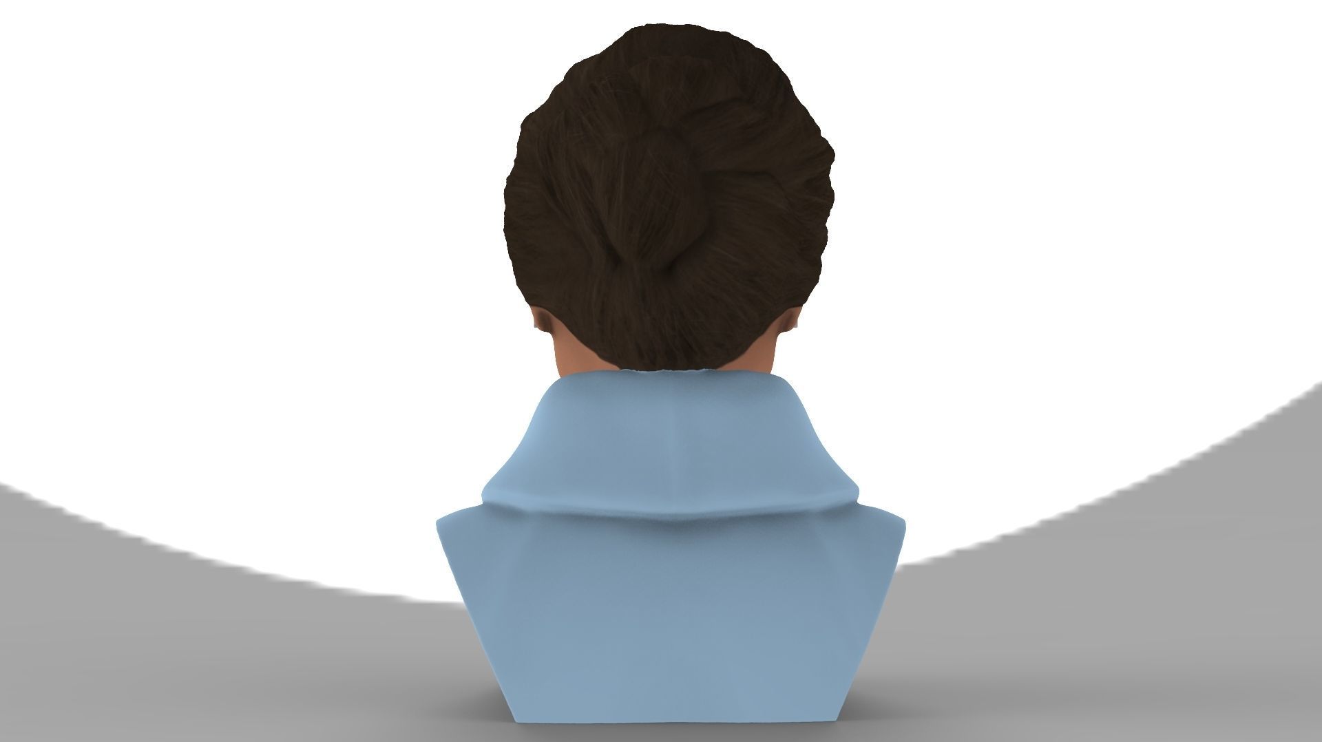 Melania Trump bust ready for full color 3D printing 3D print model_6