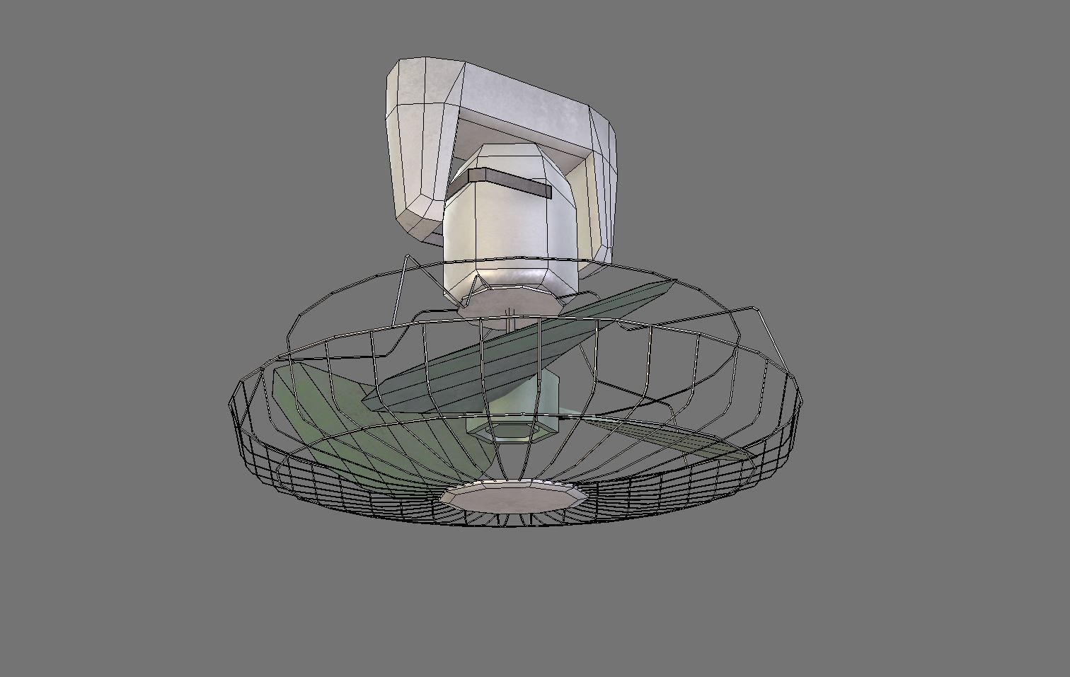 Ceiling Fan 3D model_6