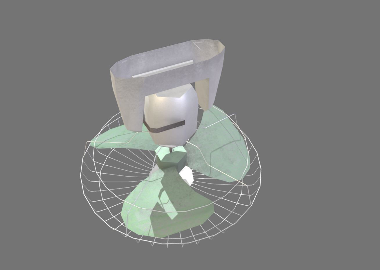 Ceiling Fan 3D model_4