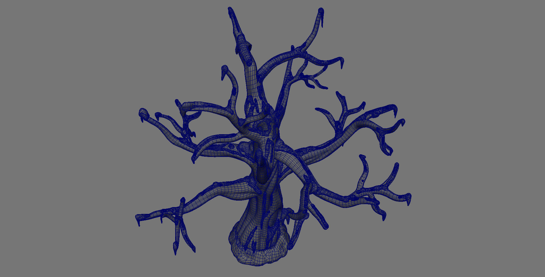 Snow Tree 3D model_12