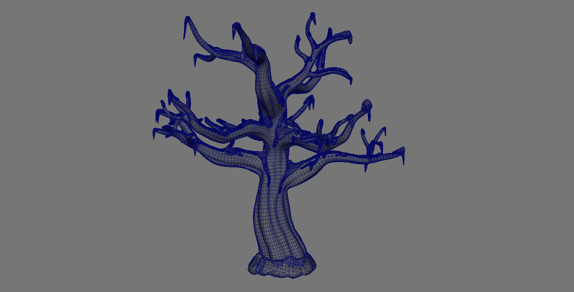 Snow Tree 3D model_8