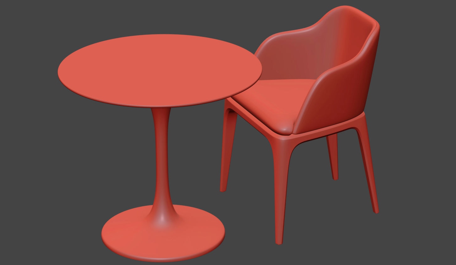 Table and Chair collection model _31