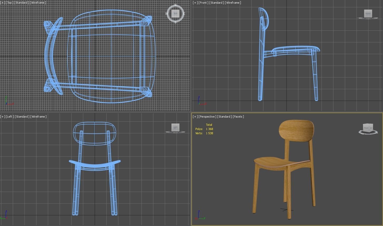 Table and Chair collection model _48