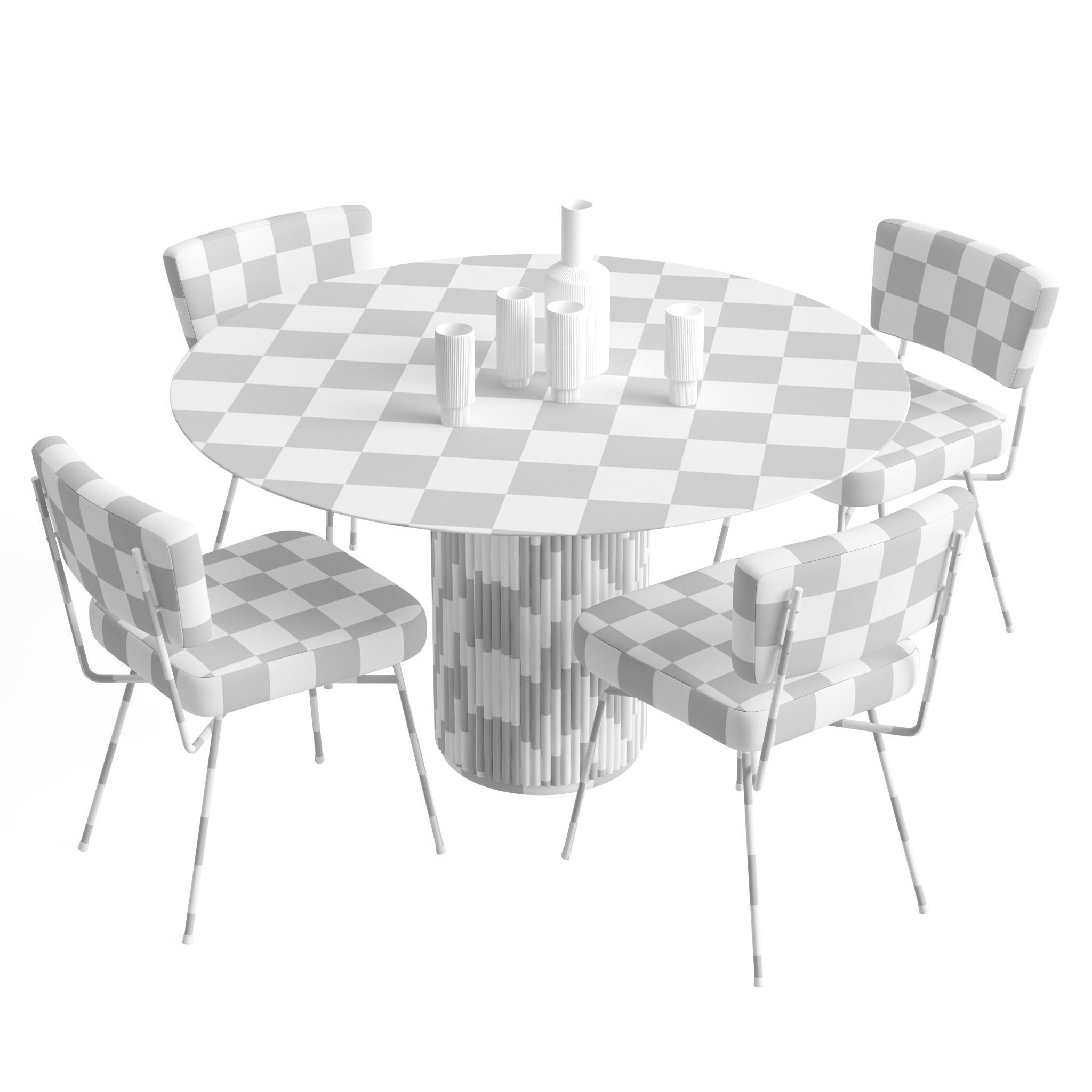 Table and Chair collection model _25