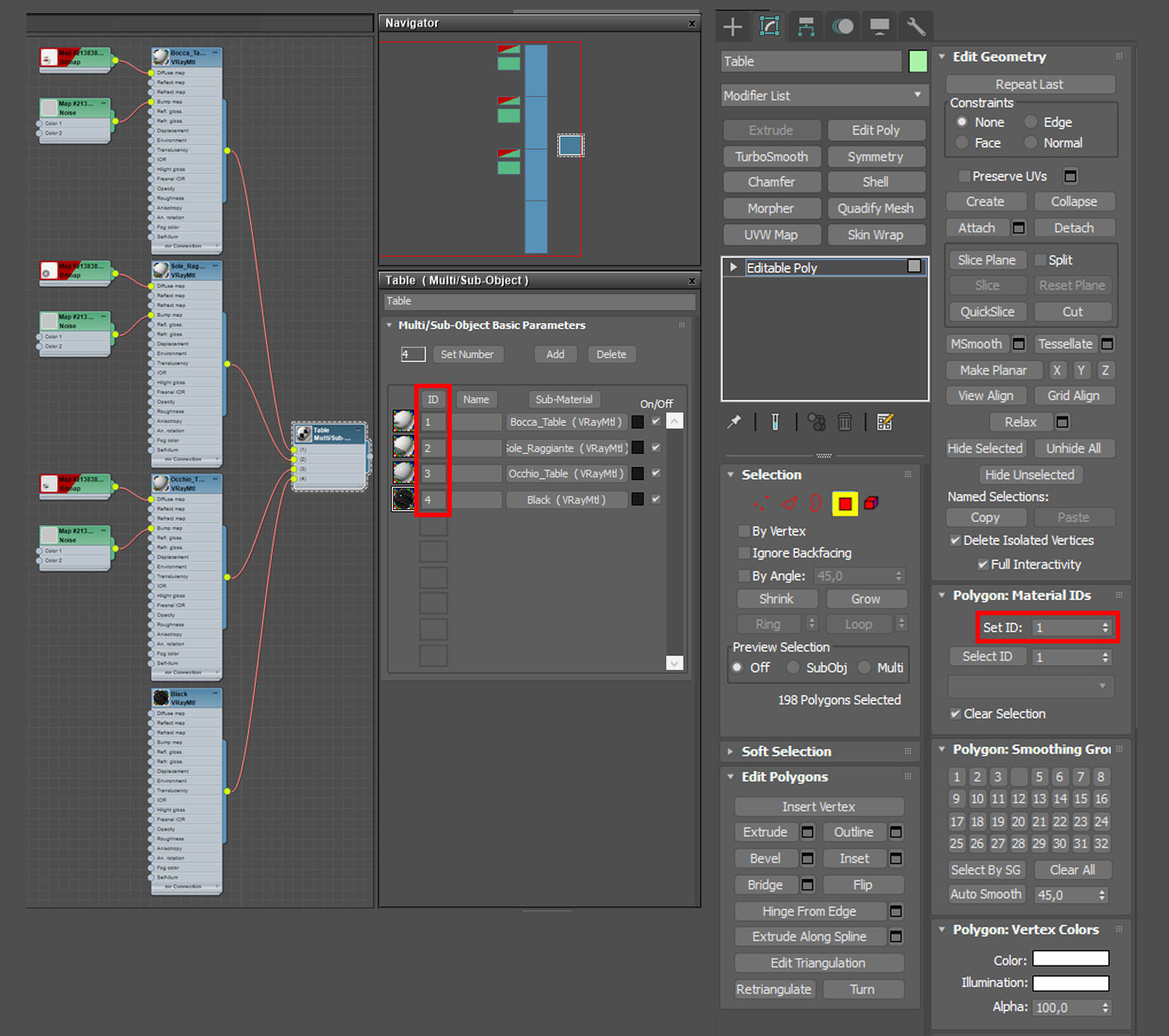 Table and Chair collection model _105