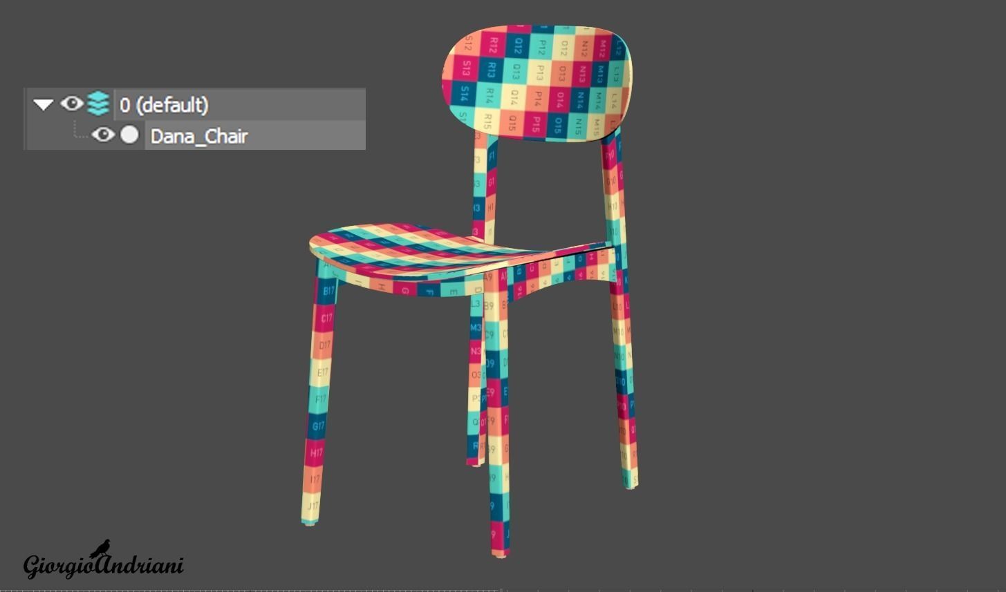 Table and Chair collection model _47