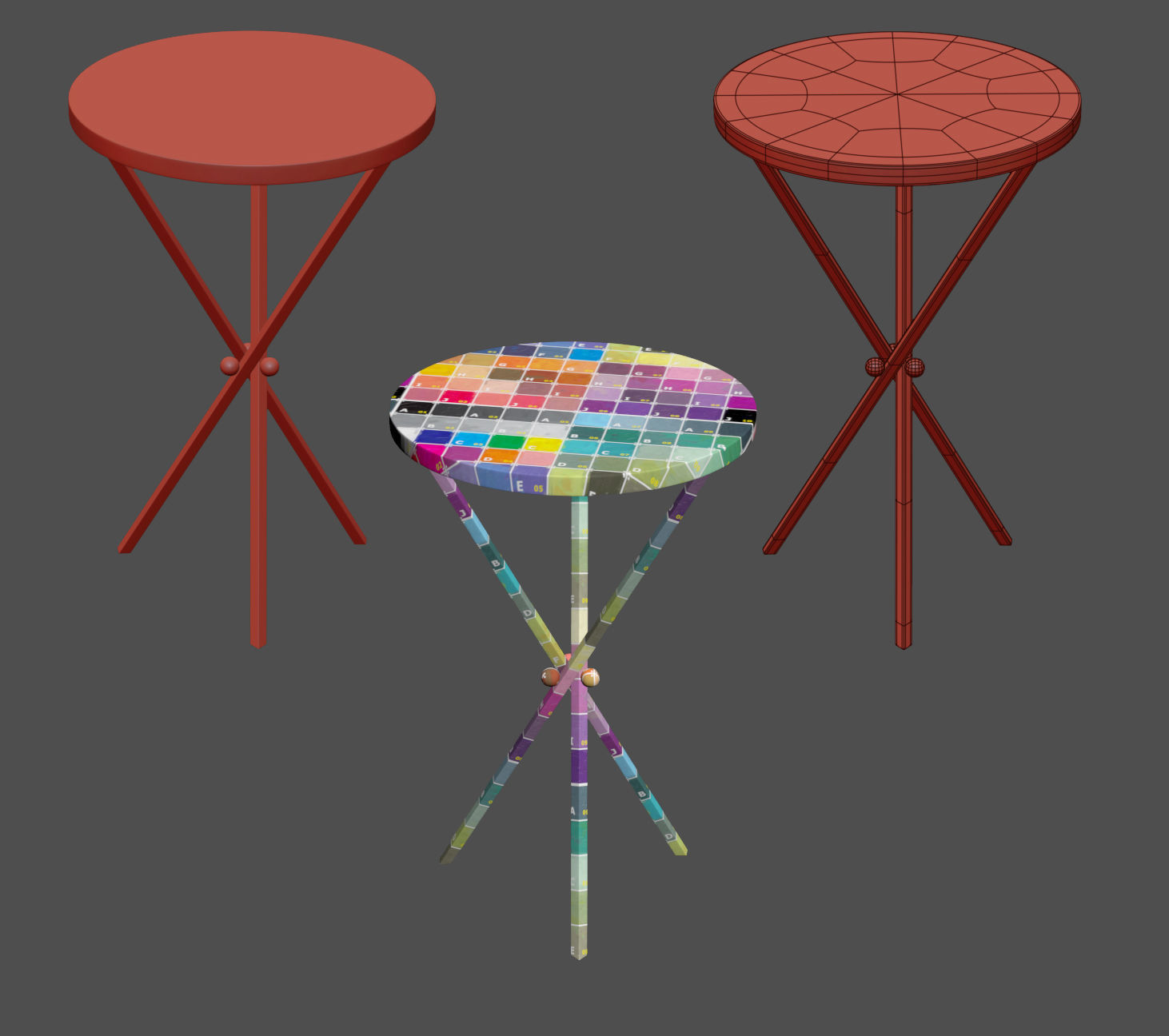 Table and Chair collection model _113