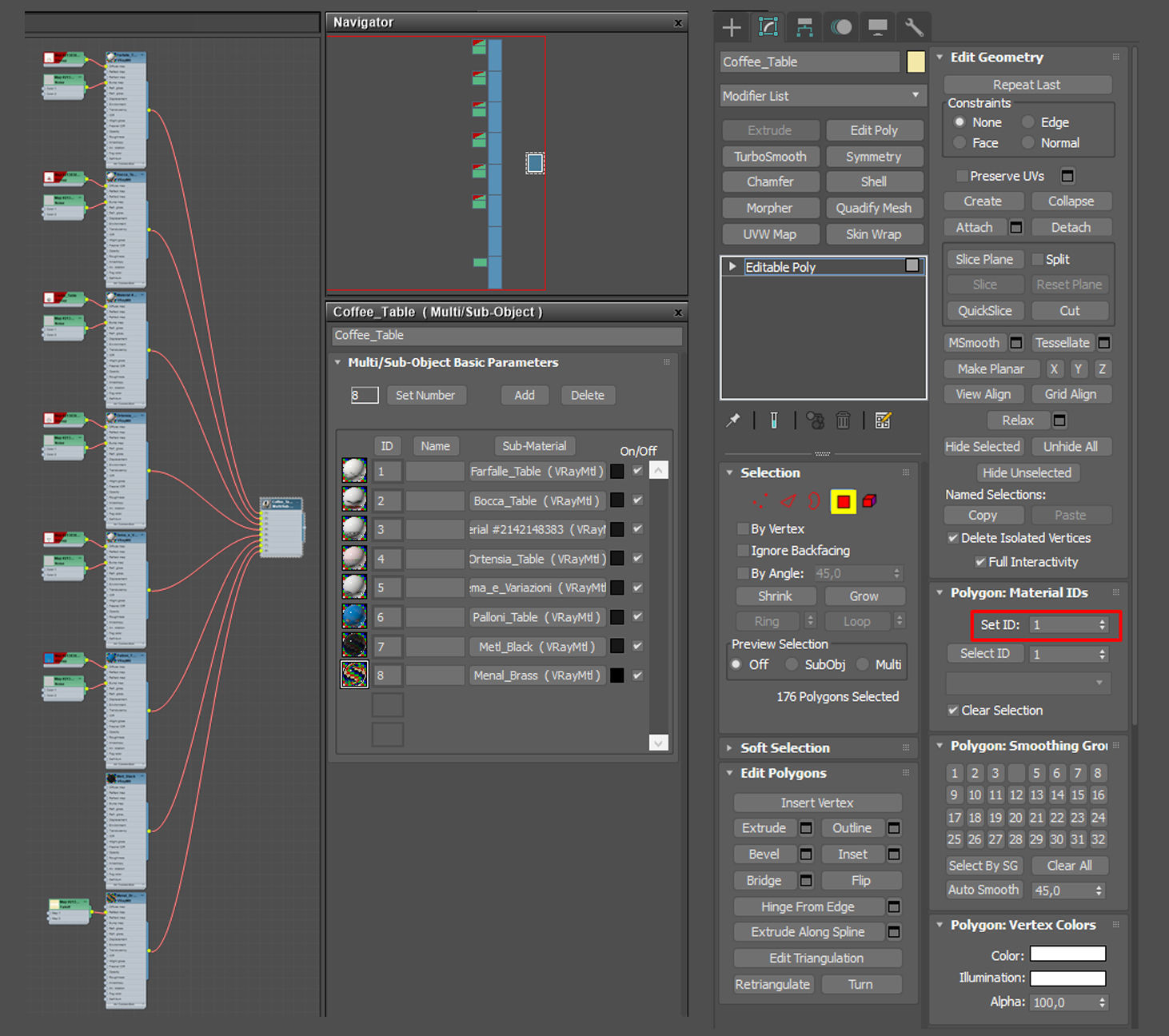 Table and Chair collection model _115