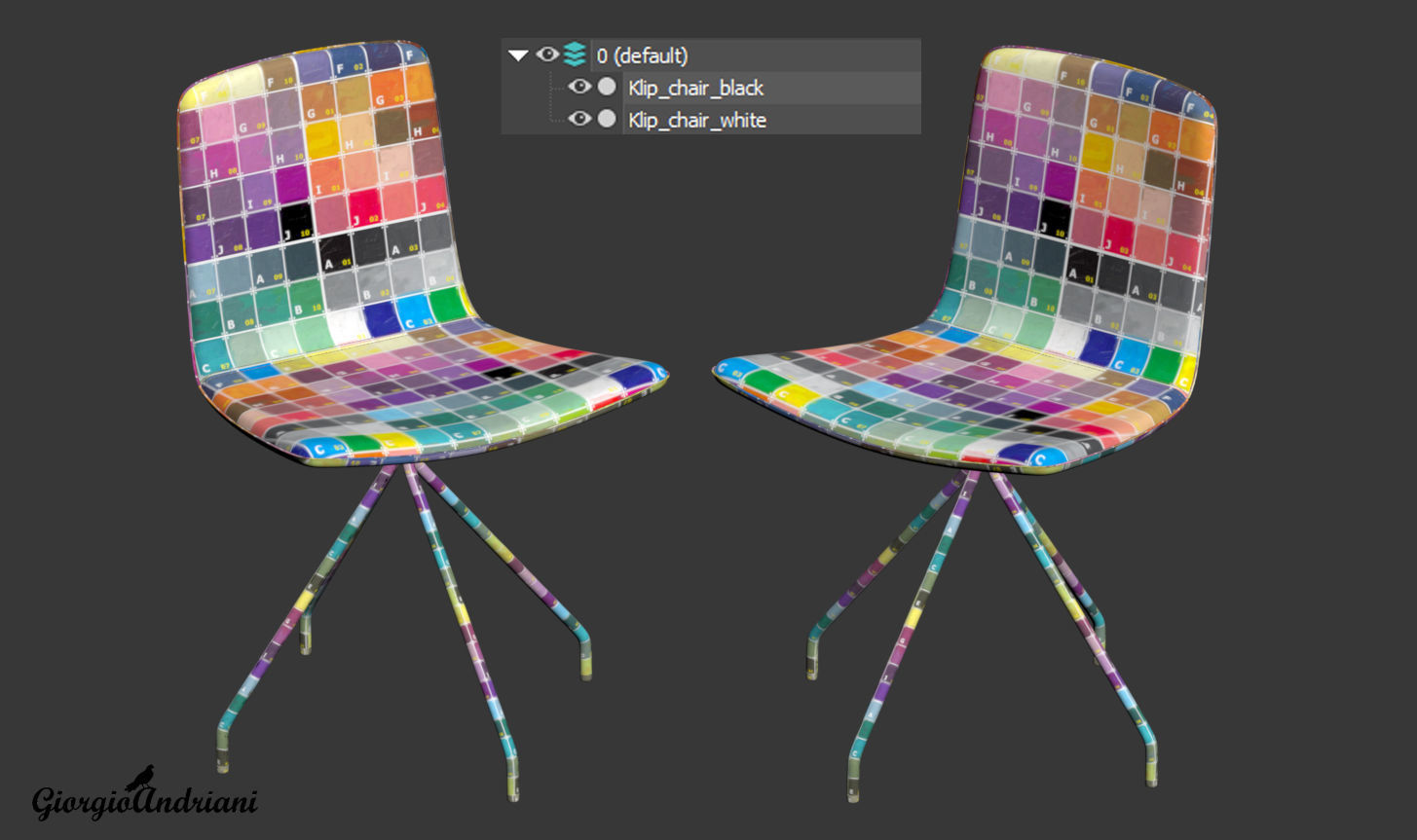 Table and Chair collection model _52