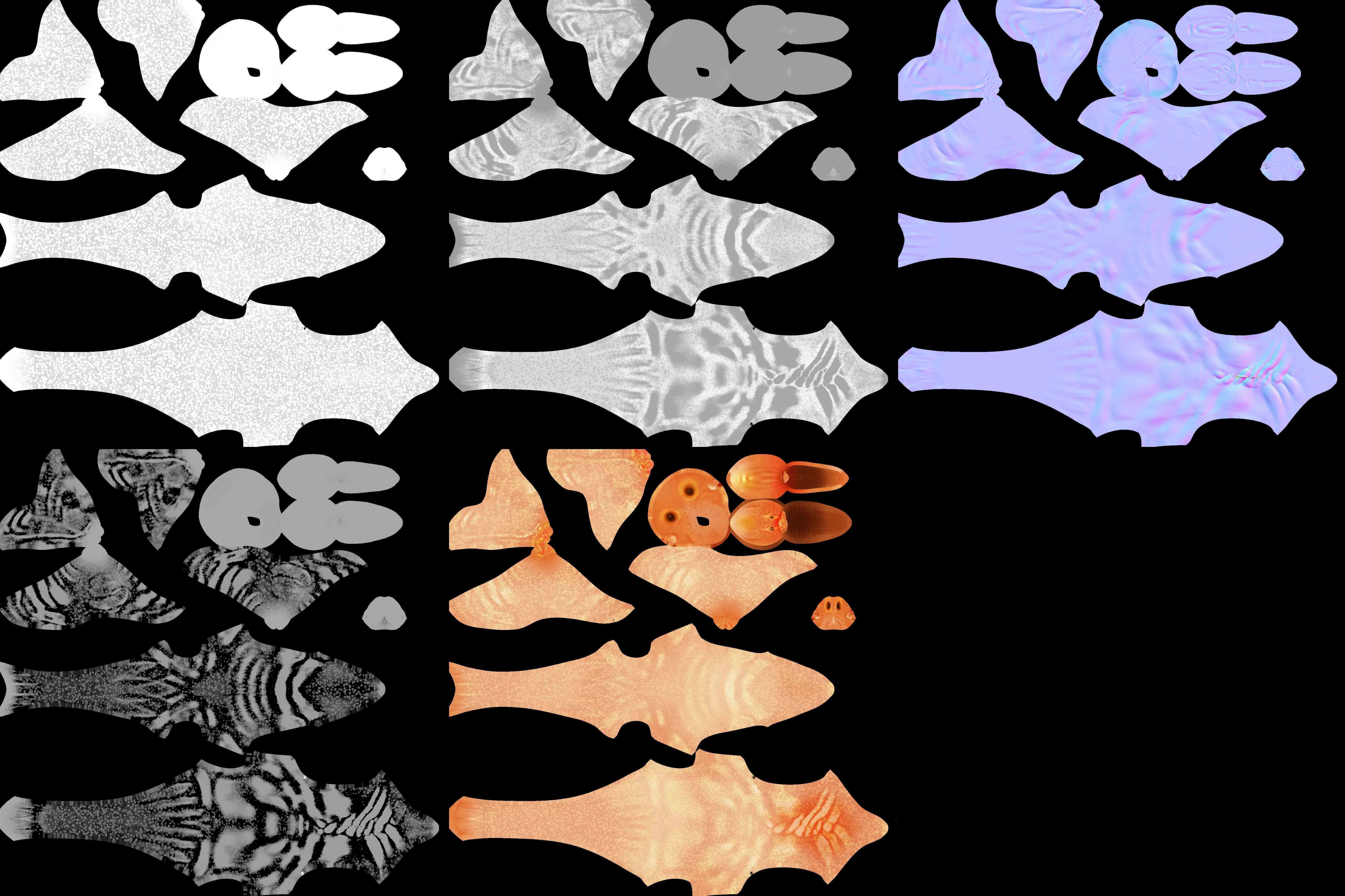 Duck rigged 3D model_2