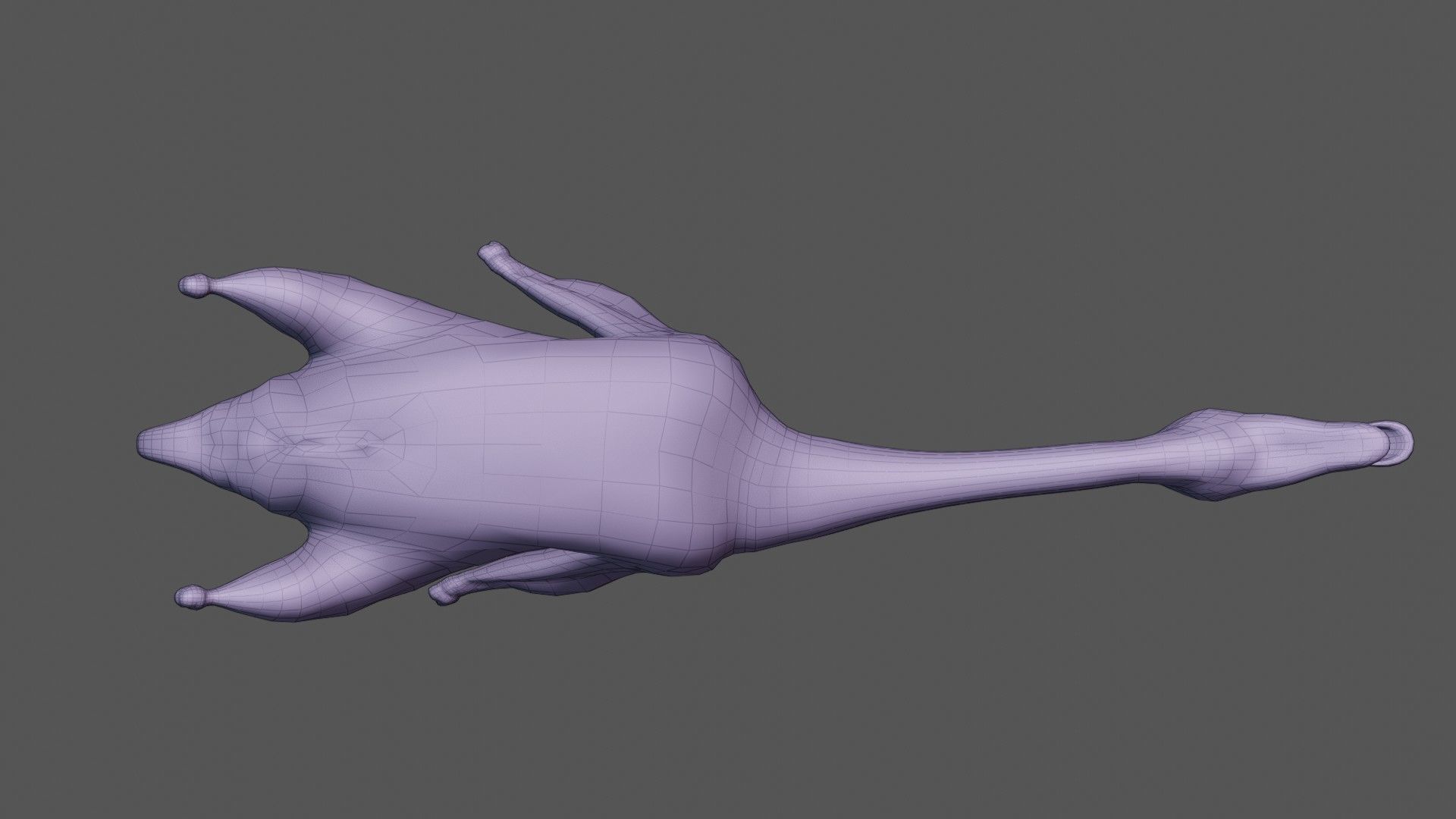 Duck rigged 3D model_5