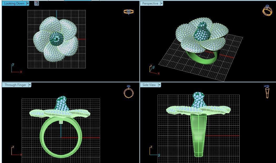 RING bi 1 3D print model_4